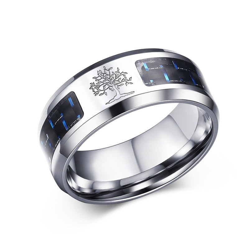 anillo arbol hombre