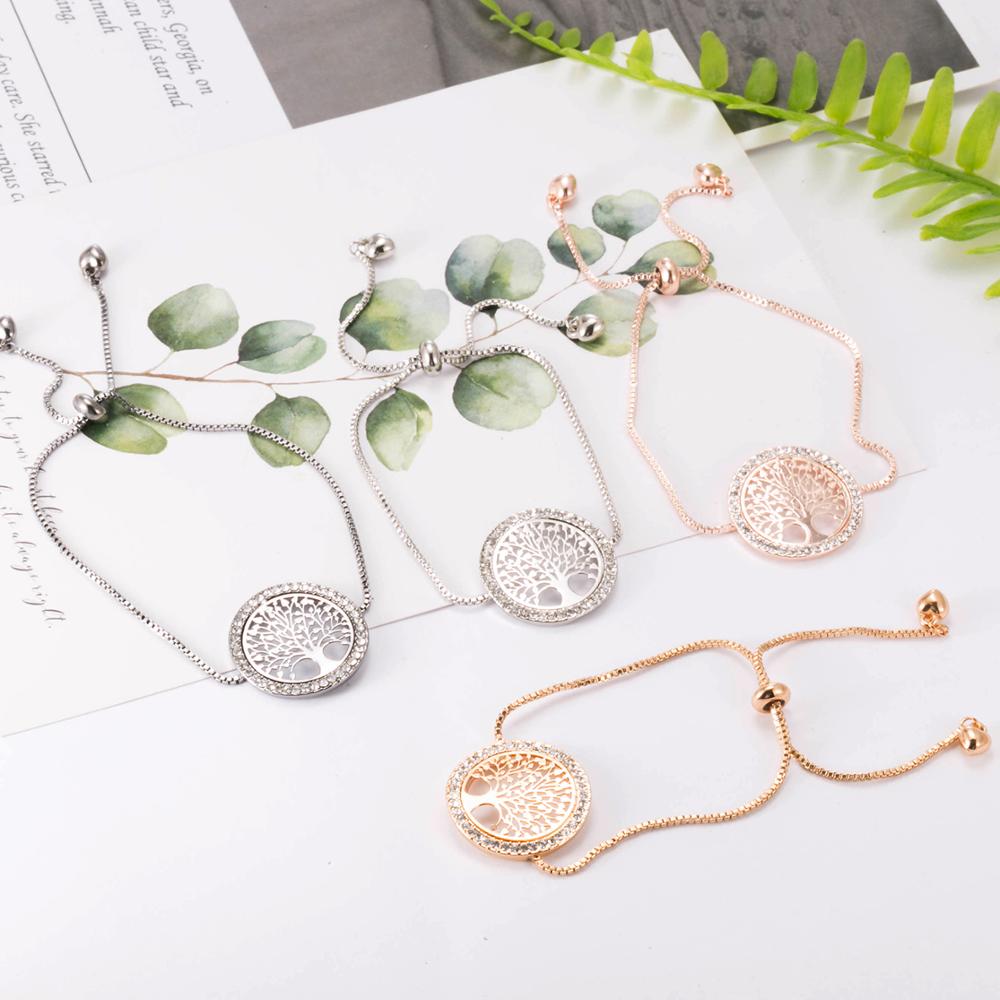 brazalete con arbol de la vida