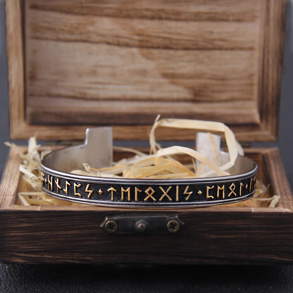 pulsera artesanal de runas