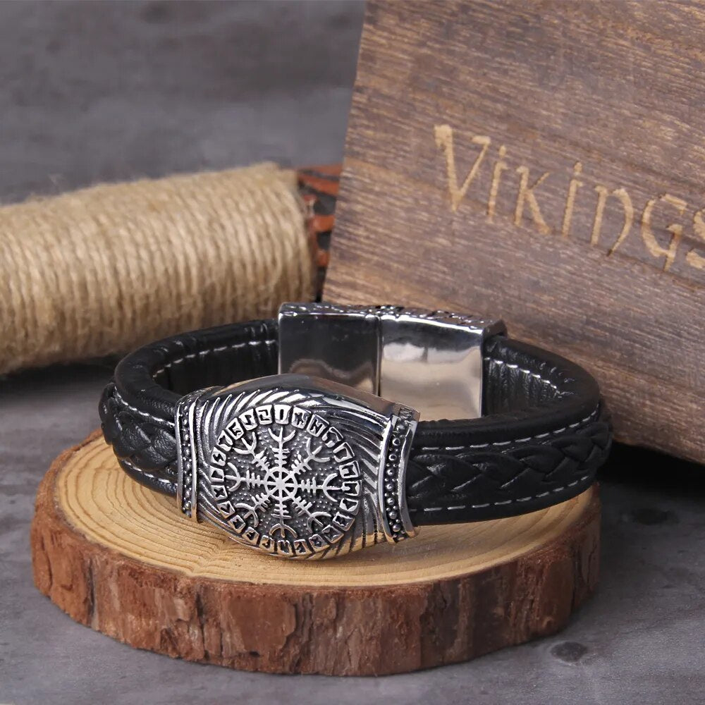 brazalete brujula vikinga