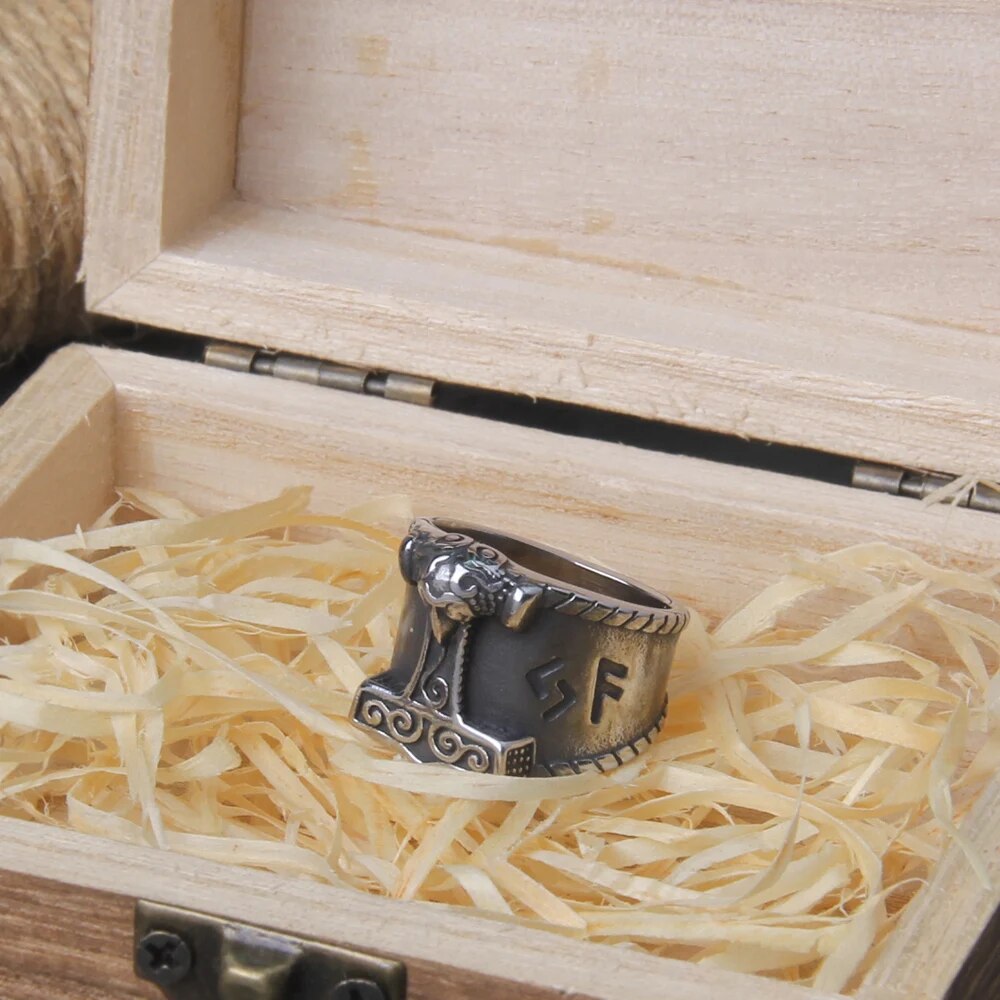 anillo mjolnir thor