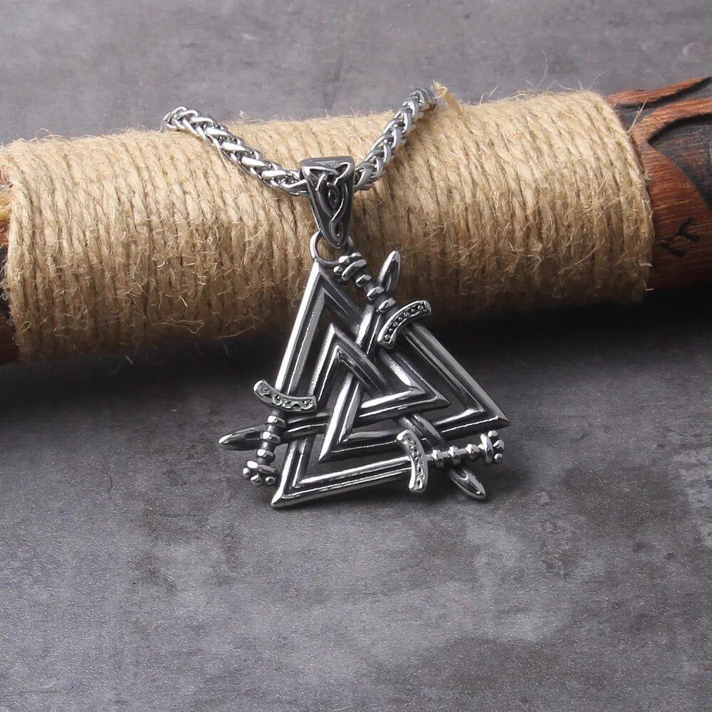 colgante de valknut