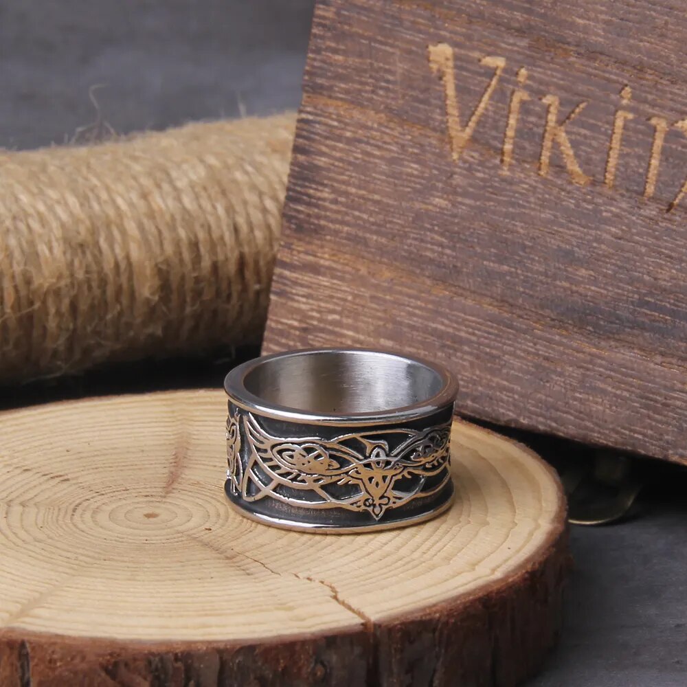 anillo cuervo lobo