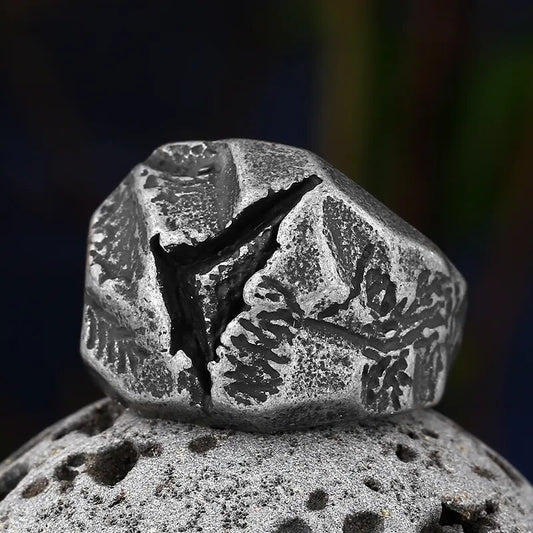 anillo de vikingo artesanal
