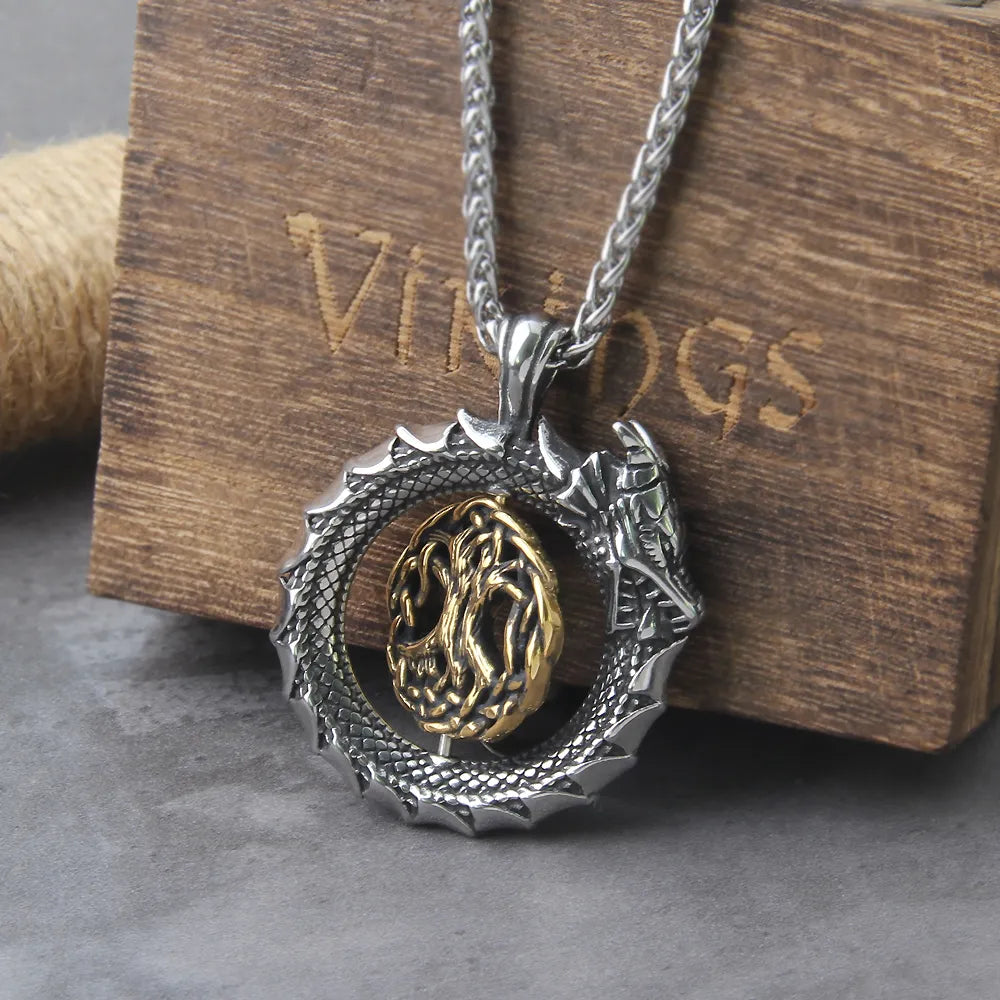 collar ouroboros arbol