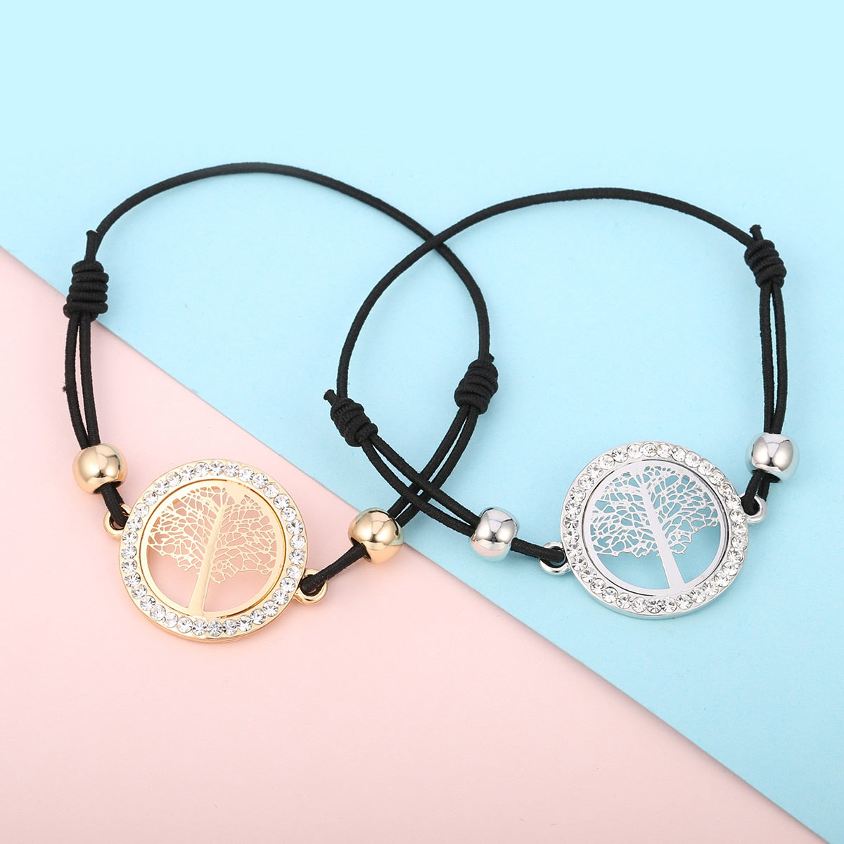 pulsera arbol de la vida hilo