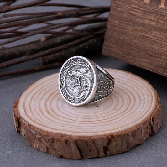 anillo de lobo witcher