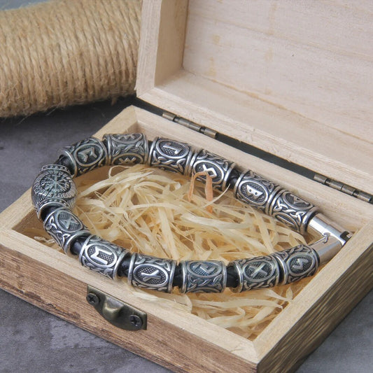 pulsera de runas nordicas