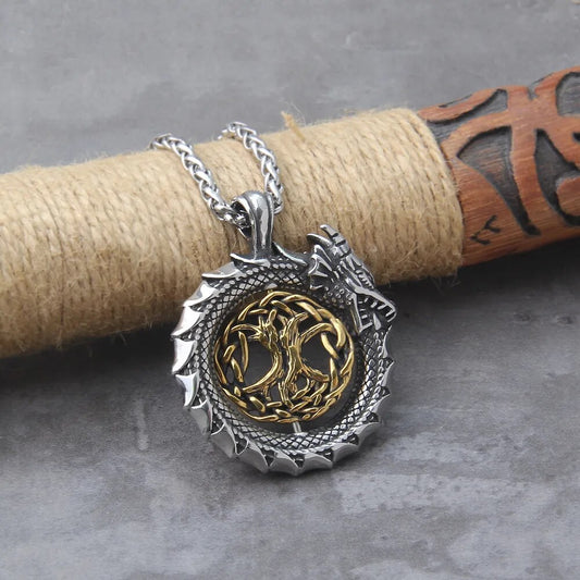 colgante giratorio ouroboros