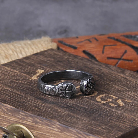 anillo nordico runas vikingas