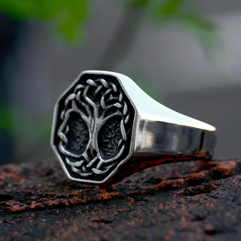 anillo arbol vikingo