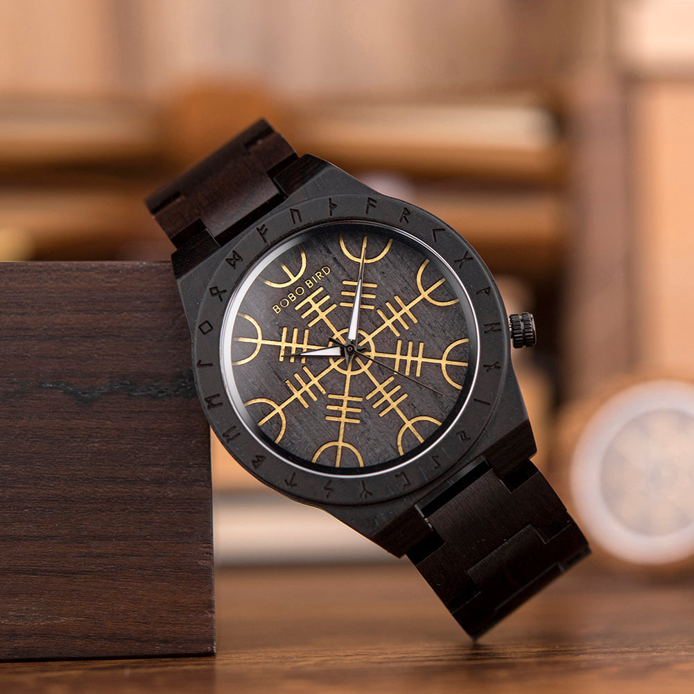 reloj nordico negro