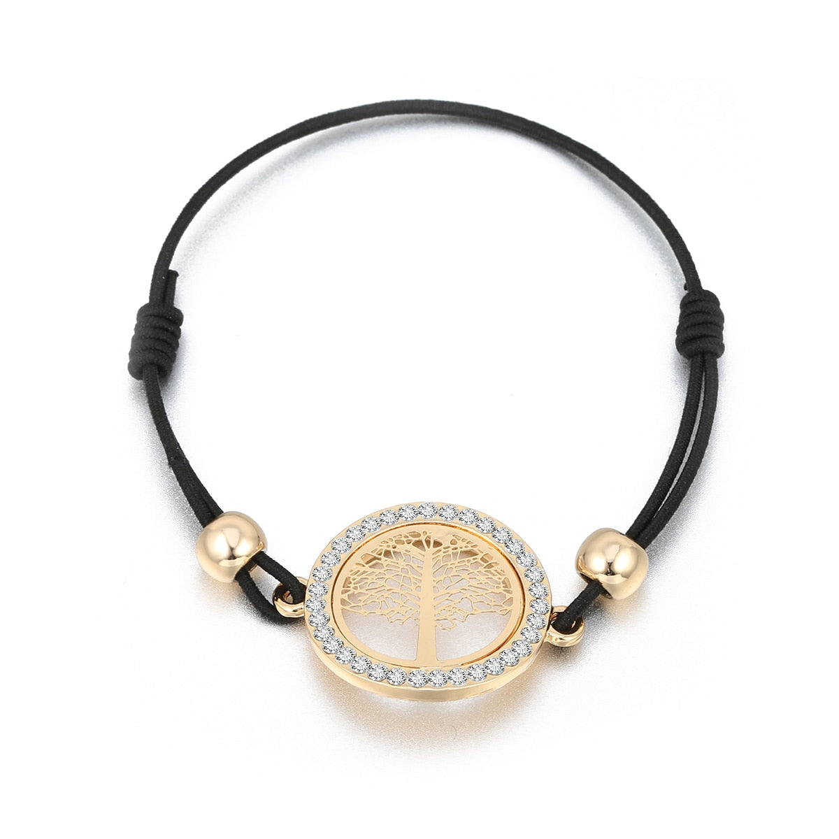 pulsera arbol de la vida hilo oro