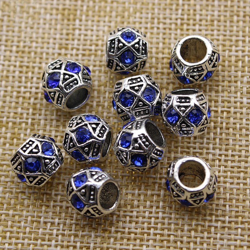 Perlas de Barba Piedras Preciosas Azules