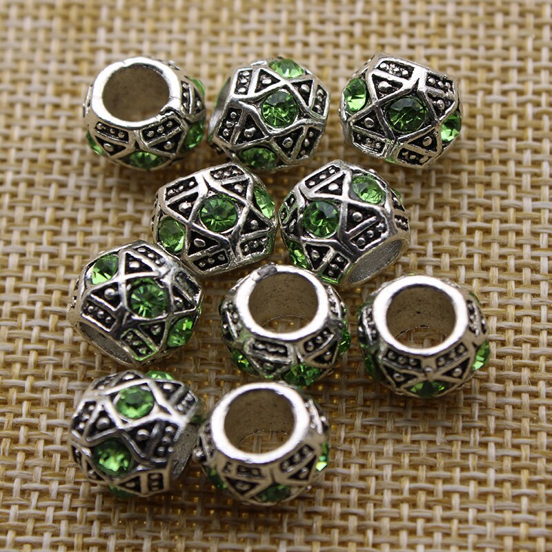 Perlas de Barba Piedras Preciosas Verdes