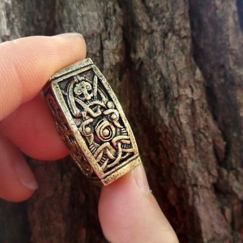 anillo barba vikinga