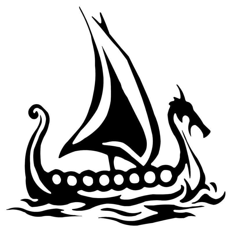 Pegatina Drakkar
