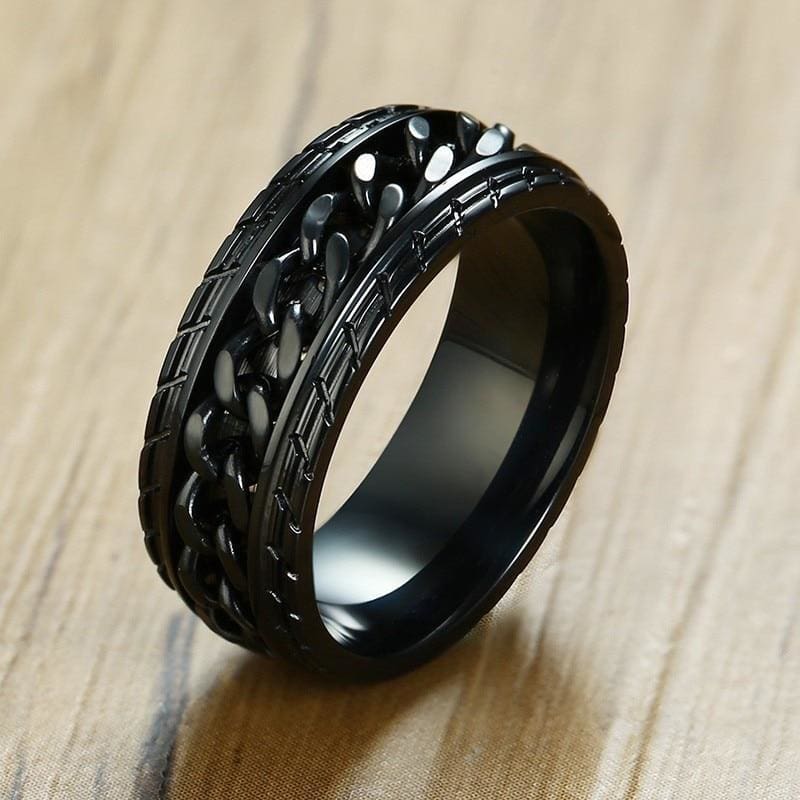 anillo vikingo cadena