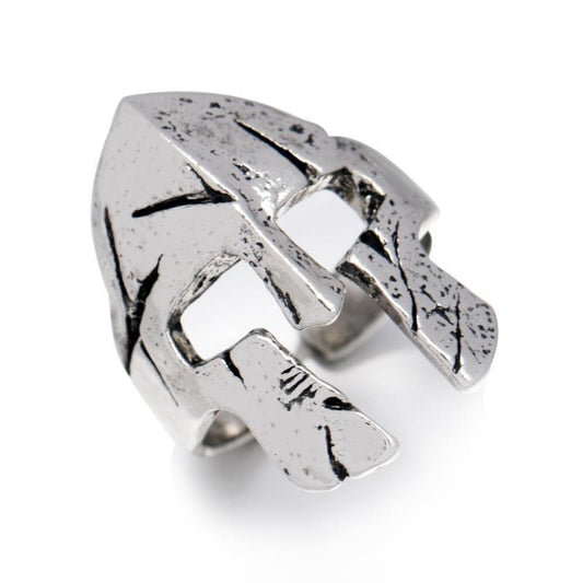 anillo casco guerrero