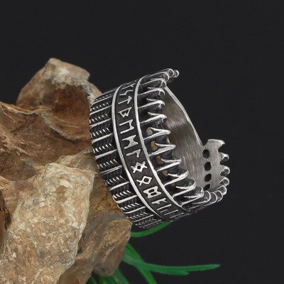 anillo runas vikingas