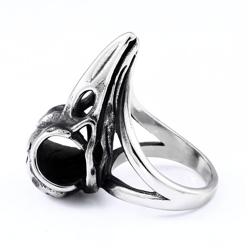 anillo vikingo cuervo