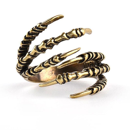 anillo garra dragon