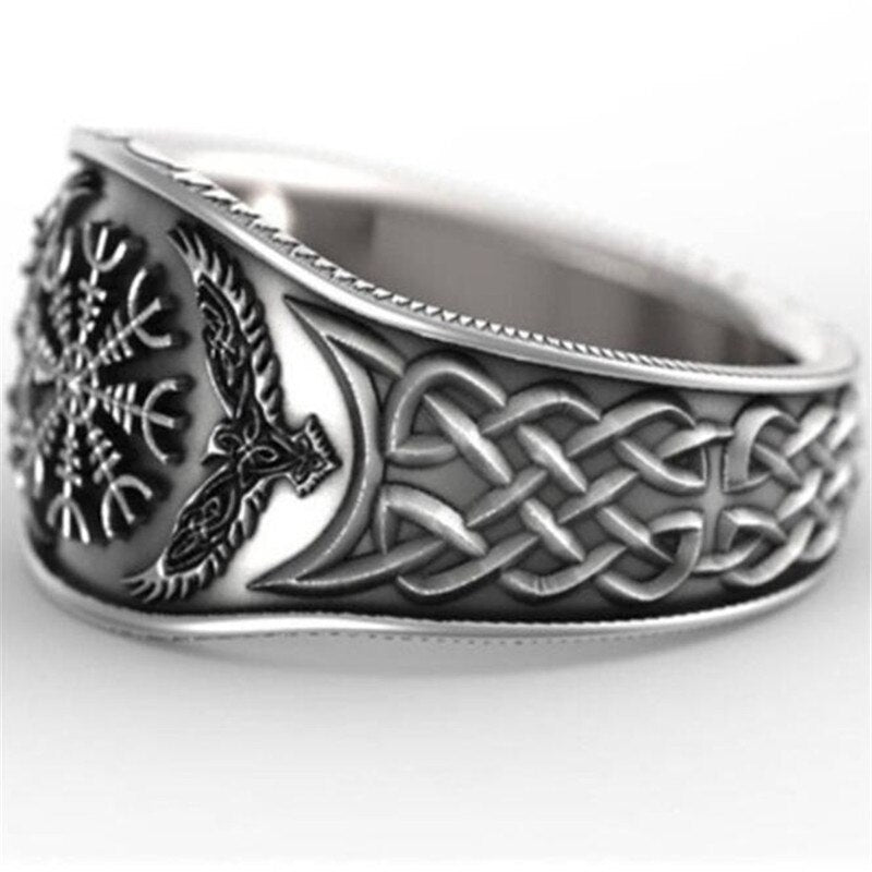 Anillo vikingo brujula