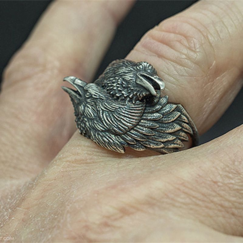 Anillo Vikingo Cuervos