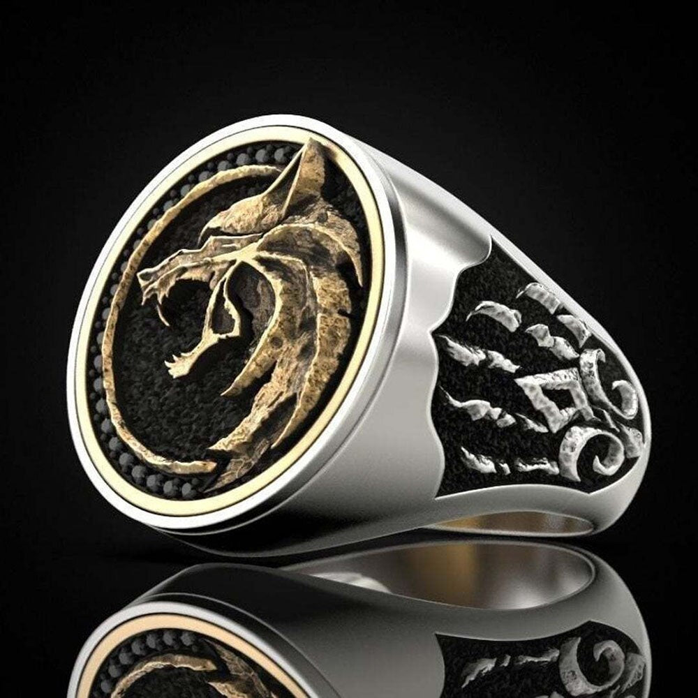 anillo vkingo de lobo