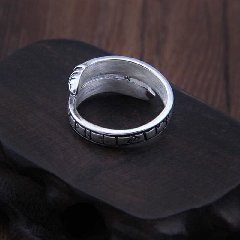anillo vikingo runas