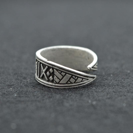 anillo vikingo runas