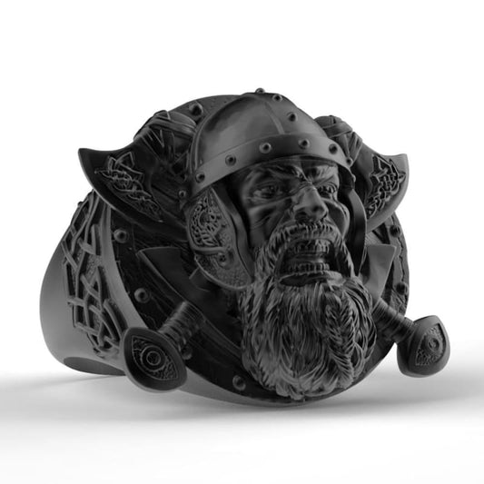 anillo guerrero vikingo