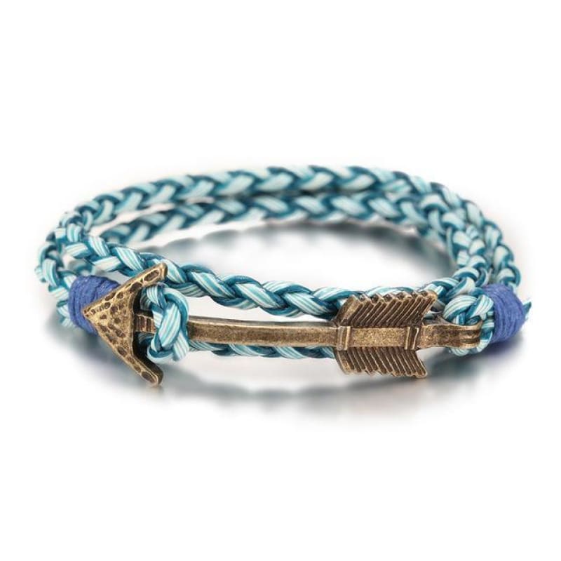 pulsera cuero vikingo