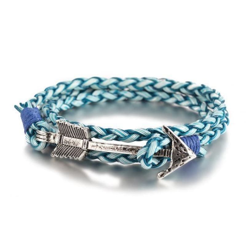 brazalete cuero vikingo