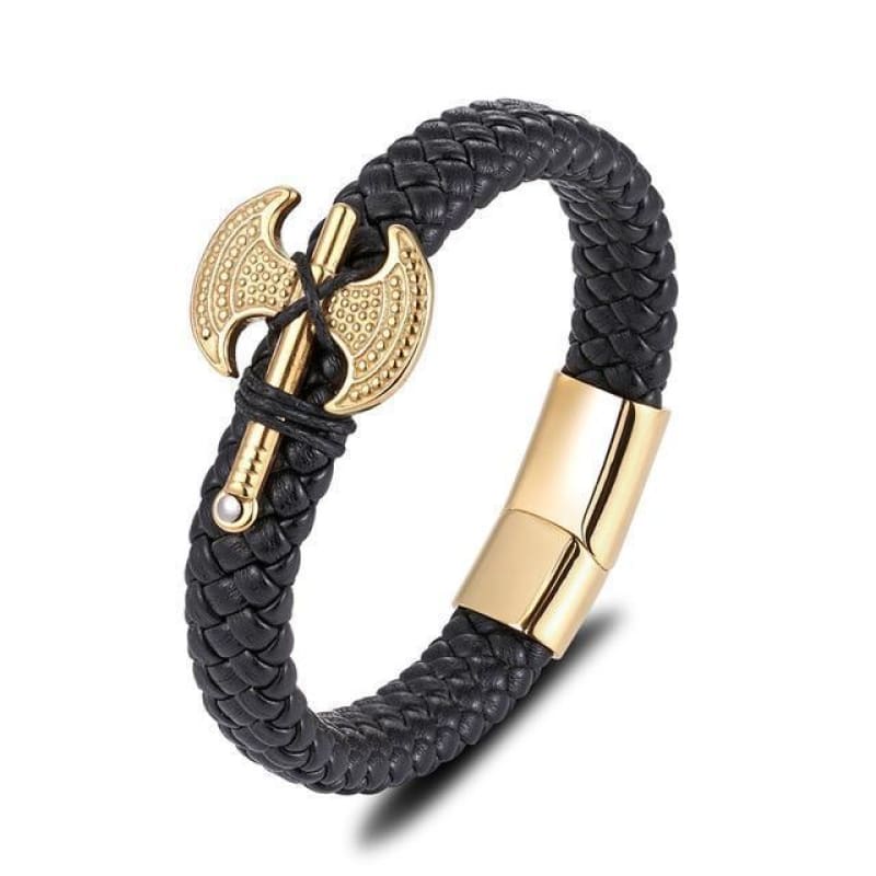 Brazalete Vikingo De Oro