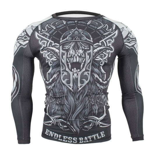 camiseta deportiva vikinga