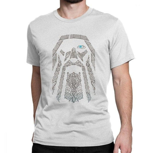 camiseta odin blanco