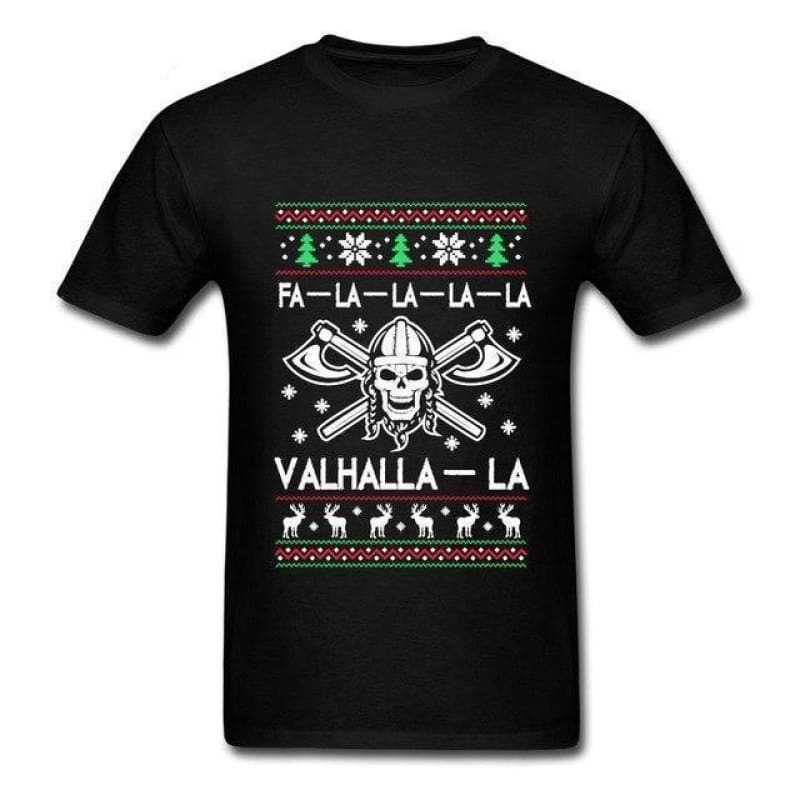 camiseta valhalla navidad