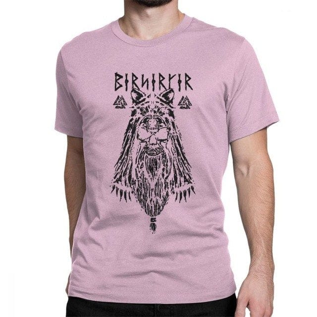 camiseta vikinga berserker rosa
