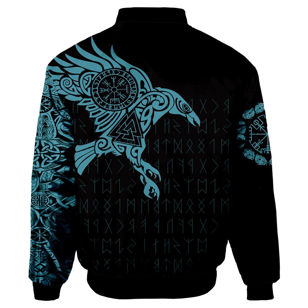 chaqueta con cuervo