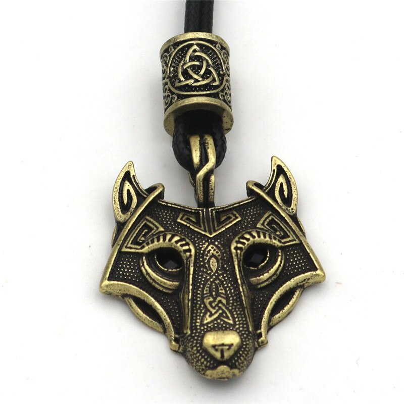 colgante lobo runas