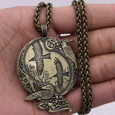 Collar Cuervos Hugin Munin
