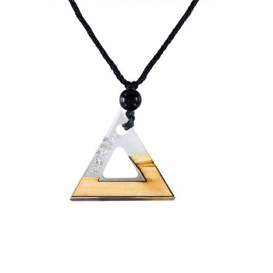 Colgante Triangulo de Madera