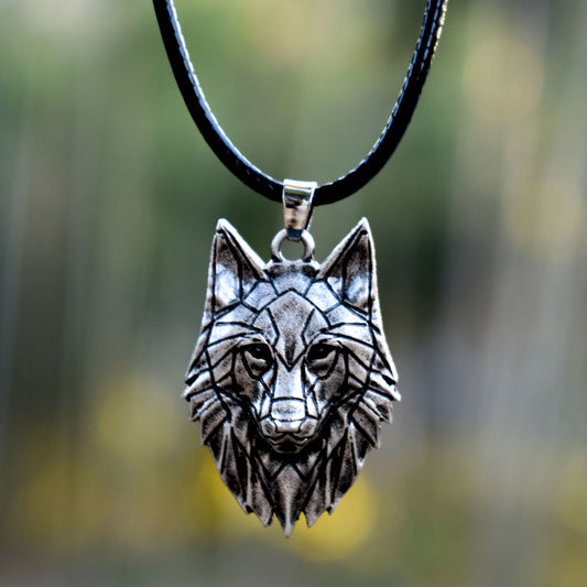 collar lobo vikingo