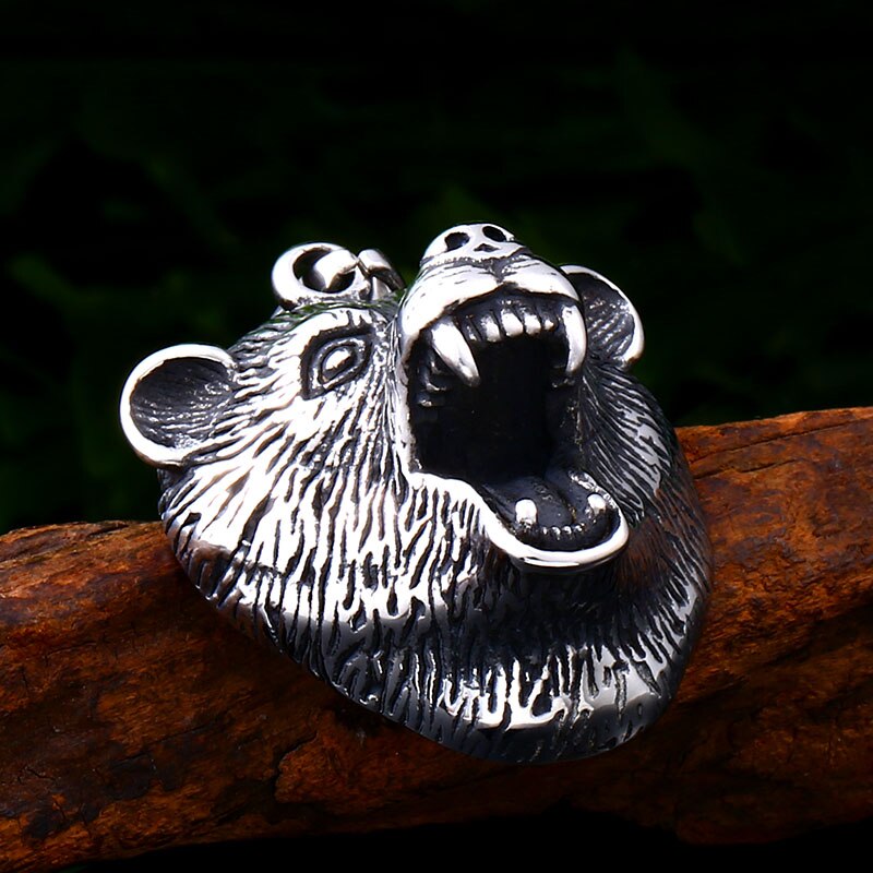 collar oso vikingo