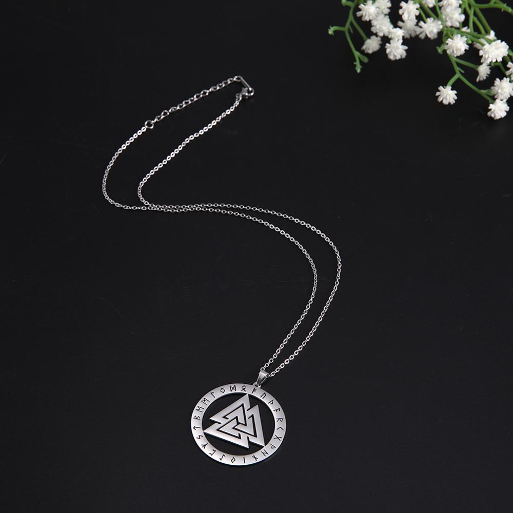 colgante valknut runas