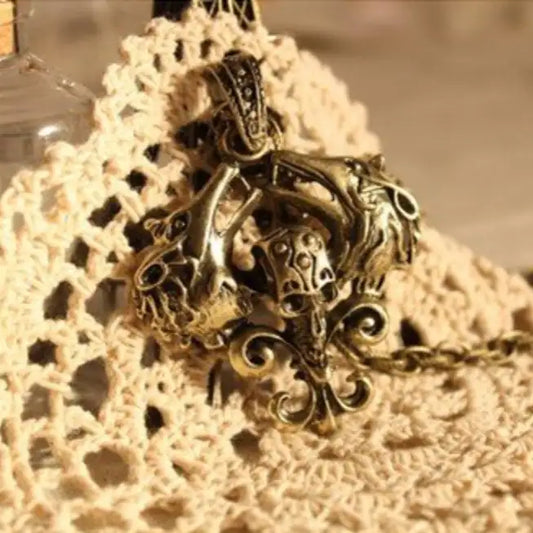 Collar Calavera Lobo