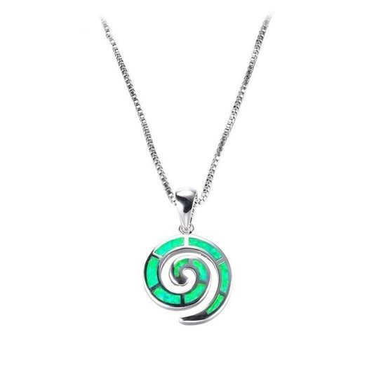 collar celta espiral
