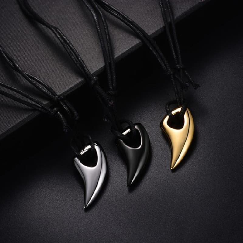 collar diente lobo