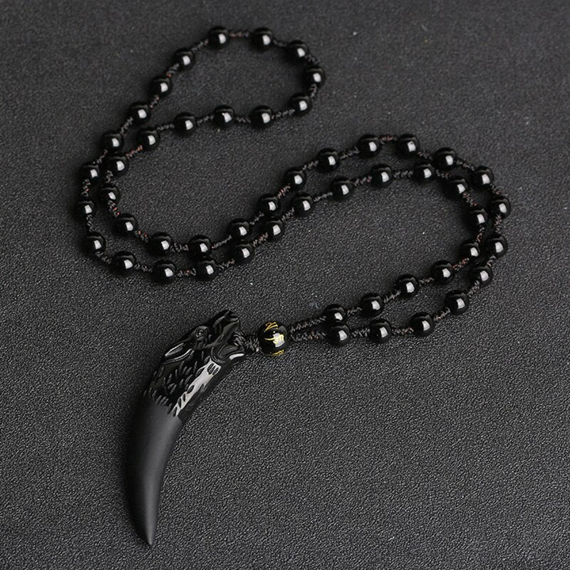 collar cuerno vikingo